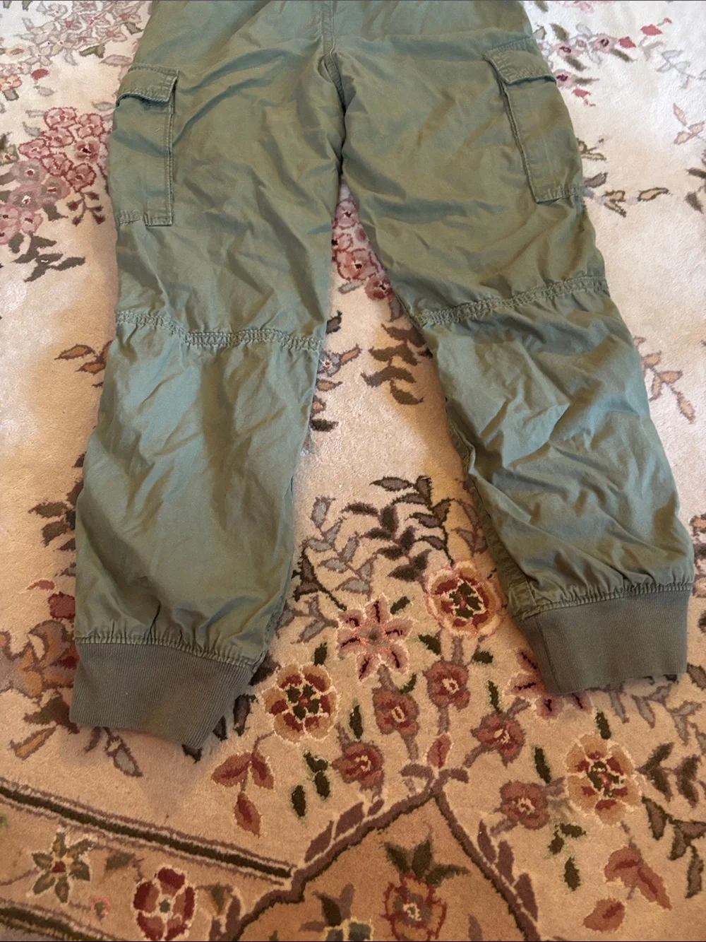 Olive Green Cargo Jogger Pants - Gap Kids
